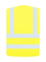 Korntex Warnweste mit vier Reflexstreifen EN 20471, neongelb, M