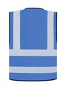 Korntex Funktionsweste mit vier Reflexstreifen, blau, M