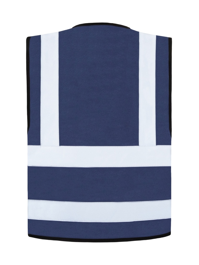 Korntex Funktionsweste mit vier Reflexstreifen, navyblau, 4XL