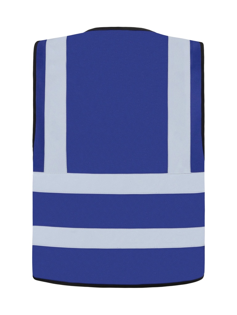 Korntex Funktionsweste mit vier Reflexstreifen, royalblau, 7XL