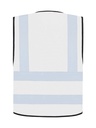 Korntex Funktionsweste mit vier Reflexstreifen, weiss, M