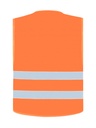 Korntex Warnweste Basic EN 20471, neonorange, XL