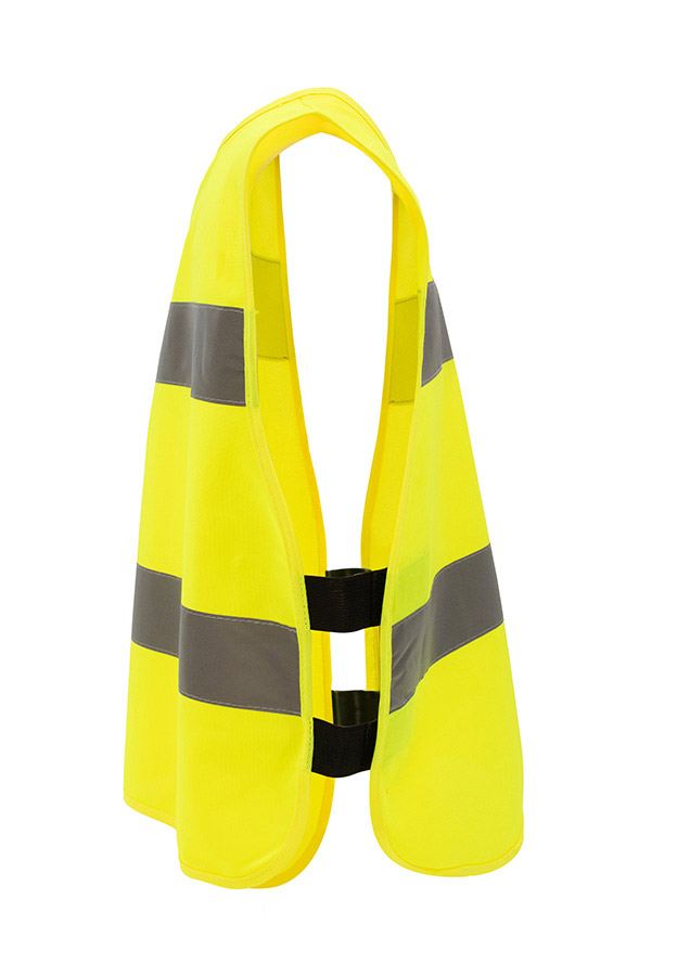 Korntex Kinderponcho, neongelb, S