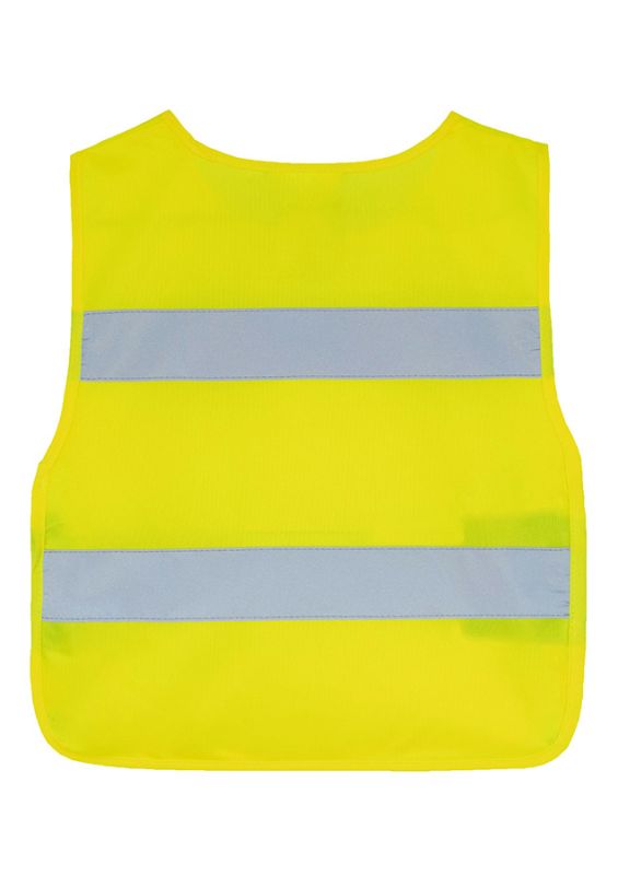 Korntex Kinderponcho, neongelb, M