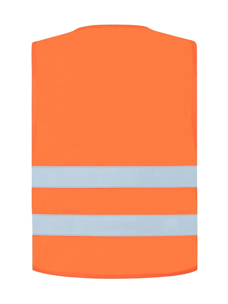 Korntex Warnweste mit Reissverschluss EN 20471, neonorange, 3XL