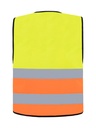 Korntex Warnweste mit Reissverschluss EN 20471, neongelb/neonorange, 5XL