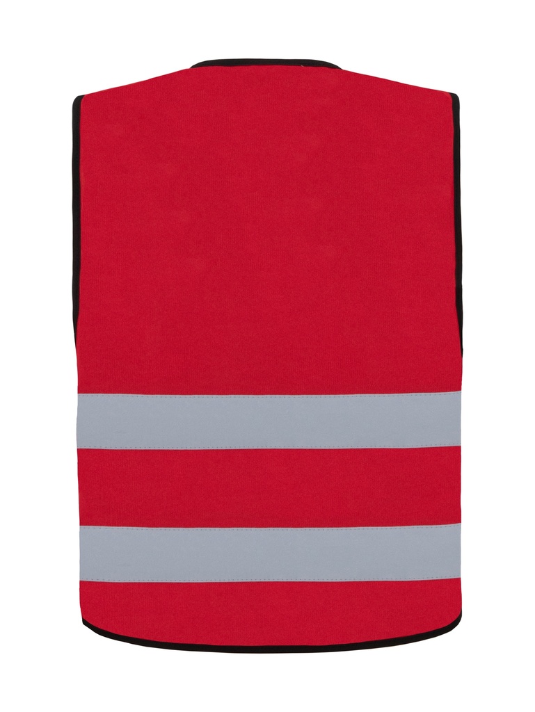 Korntex Funktionsweste mit Reissverschluss, rot, M