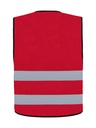 Korntex Funktionsweste mit Reissverschluss, rot, M
