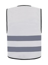 Korntex Funktionsweste mit Reissverschluss, weiss, L
