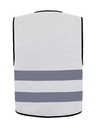 Korntex Funktionsweste mit Reissverschluss, weiss, 5XL