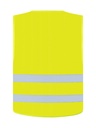 Korntex Warnweste Doppelgrössen EN 20471, neongelb, XL/XXL