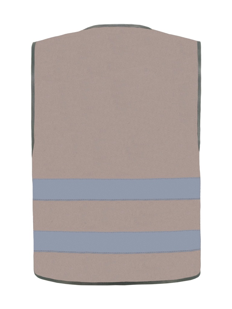 Korntex Funktionsweste Doppelgrösse EN 17353, grau, 5XL/6XL