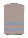 Korntex Funktionsweste Doppelgrösse EN 17353, grau, 7XL/8XL