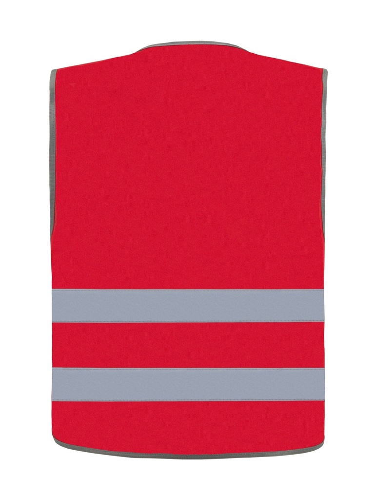 Korntex Funktionsweste Doppelgrösse EN 17353, rot, M/L