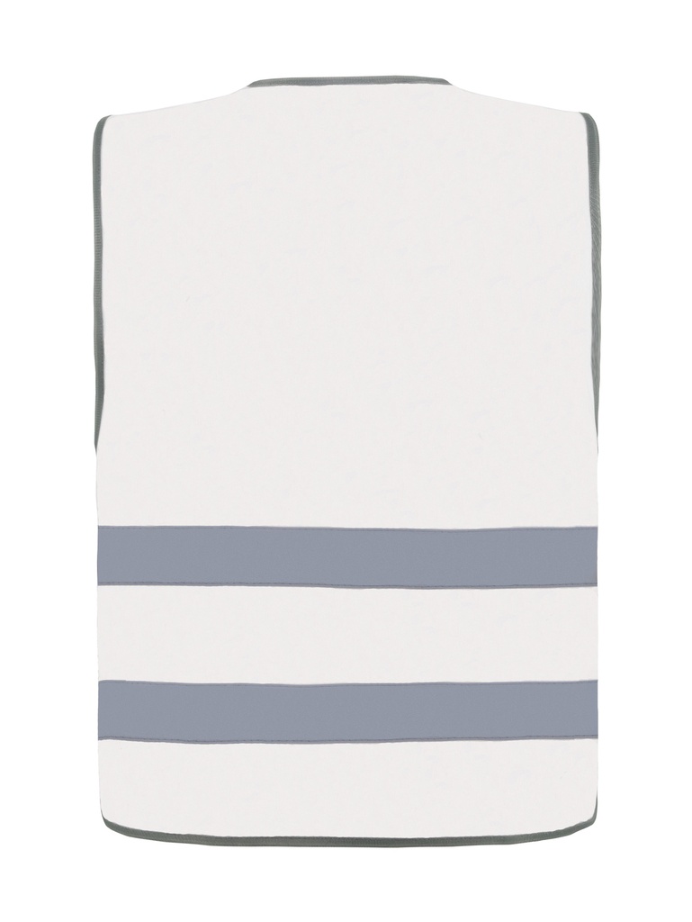 Korntex Funktionsweste Doppelgrösse EN 17353, weiss, 5XL/6XL