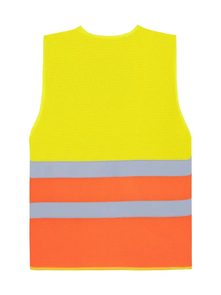 Korntex Mesh CF Warnweste mit Reissverschluss EN 20471, neongelb/neonorange, XXL/3XL
