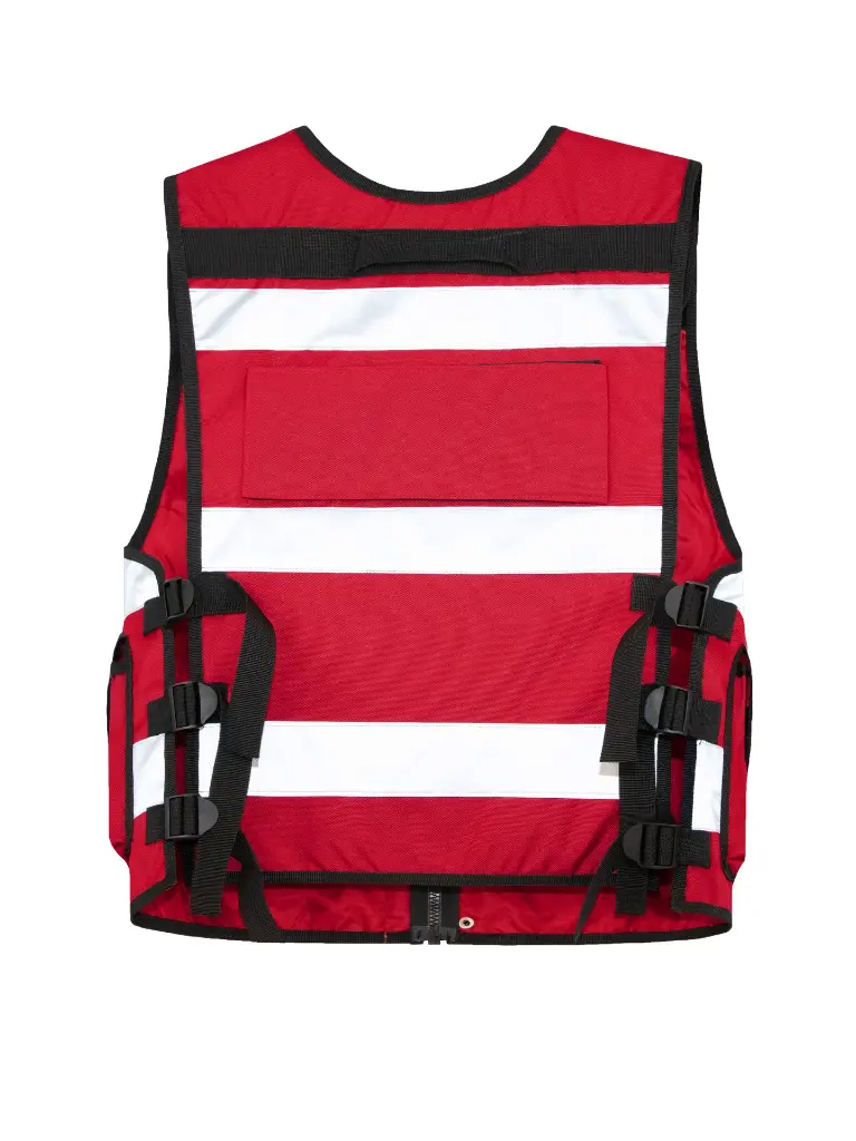 Korntex taktische Einsatzweste Basic, rot, XXL/4XL