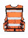 Korntex taktische Mesh Einsatzweste, neonorange, XXL/4XL Korntex taktische Mesh Einsatzweste, neonorange, XXL/4XL