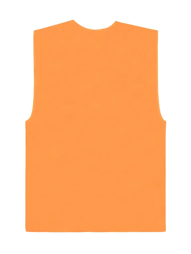 Korntex Arbeitsweste gefüttert, neonorange, L Korntex Arbeitsweste gefüttert, neonorange, L