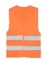 Korntex Warnweste Basic im Beutel EN 20471 , neonorange