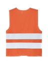 Korntex Kinder Mesh Warnweste, neonorange, XXS