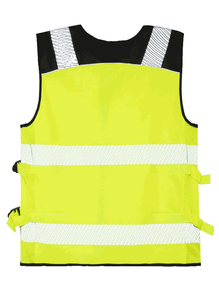 Korntex Hi-Vis Mesh Motorrad Warnweste EN 20471, S