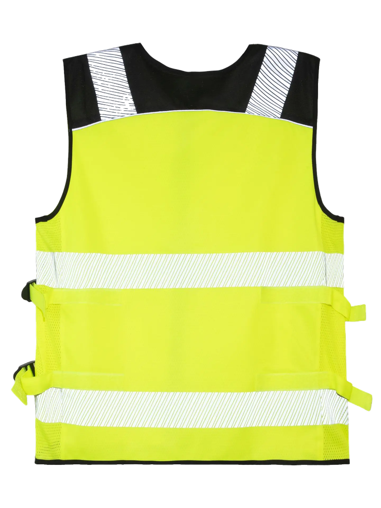 Korntex Hi-Vis Mesh Motorrad Warnweste EN 20471, 5XL Korntex Hi-Vis Mesh Motorrad Warnweste EN 20471, 5XL