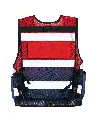 Korntex taktische Mesh Einsatzweste, rot/navyblau, XXL/4XL Korntex taktische Mesh Einsatzweste, rot/navyblau, XXL/4XL