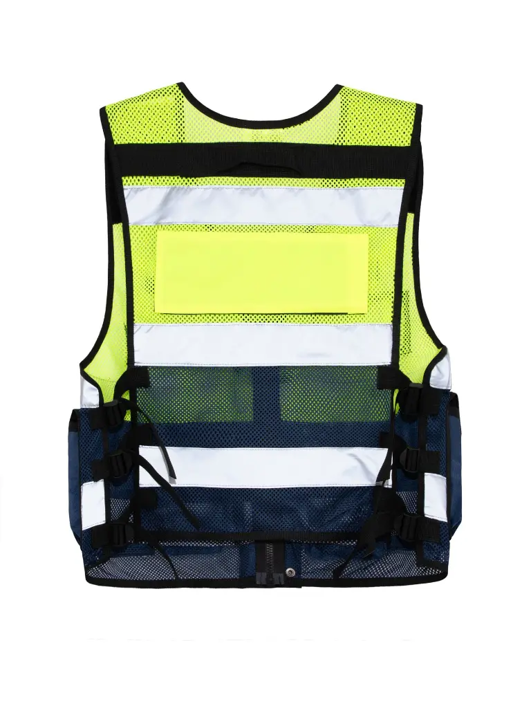 Korntex taktische Mesh Einsatzweste, gelb/navyblau, M/XL Korntex taktische Mesh Einsatzweste, gelb/navyblau, M/XL