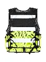 Korntex taktische Mesh Einsatzweste, schwarz/gelb, M/XL Korntex taktische Mesh Einsatzweste, schwarz/gelb, M/XL