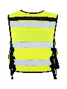 Korntex taktische Einsatzweste Basic, neongelb, M/XL