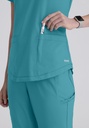 Rhythm Ciclo® Kasack mit 2 Taschen, 39 Teal / Petrol, XL Rhythm Ciclo® Kasack mit 2 Taschen, 39 Teal / Petrol, XL