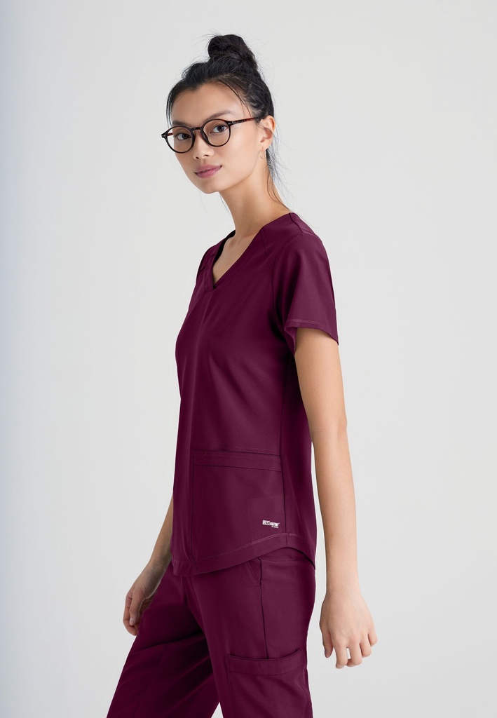 Rhythm Ciclo® Kasack mit 2 Taschen, 65 Wine / Weinrot, L