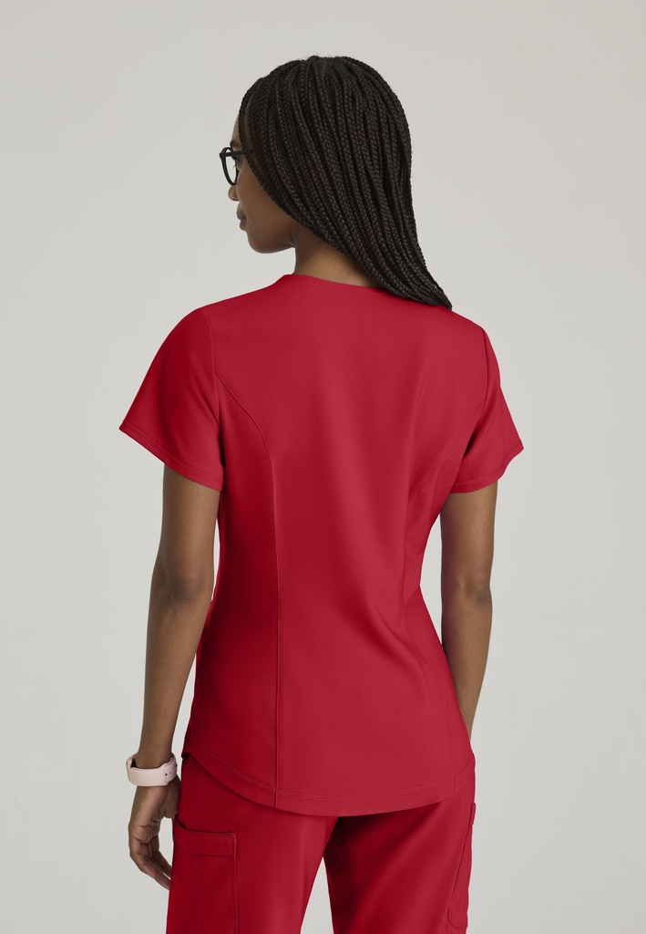 Rhythm Ciclo® Kasack mit 2 Taschen, 1295 True Red / Dunkles Karminrot, 5XL