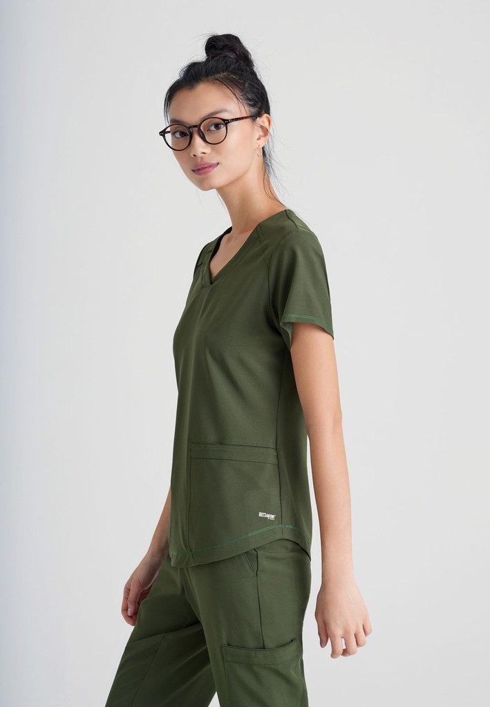 Rhythm Ciclo® Kasack mit 2 Taschen, 2348 Fern / Dunkles Olivgrün, XL Rhythm Ciclo® Kasack mit 2 Taschen, 2348 Fern / Dunkles Olivgrün, XL