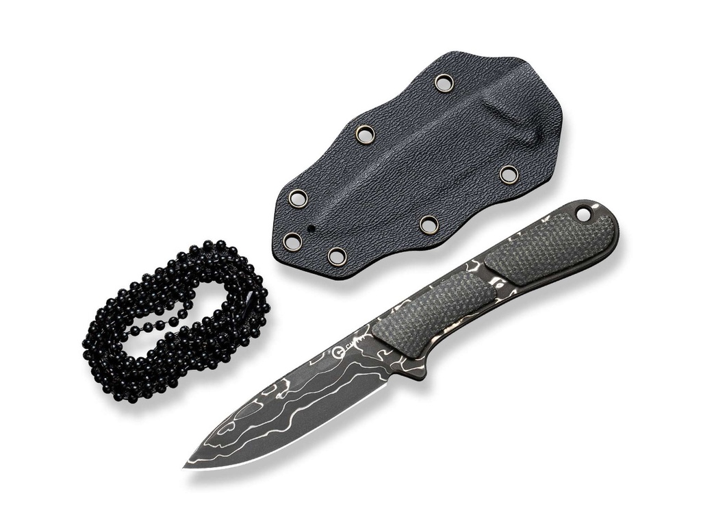 Civivi Mini Elementum Fixed Micarta grün