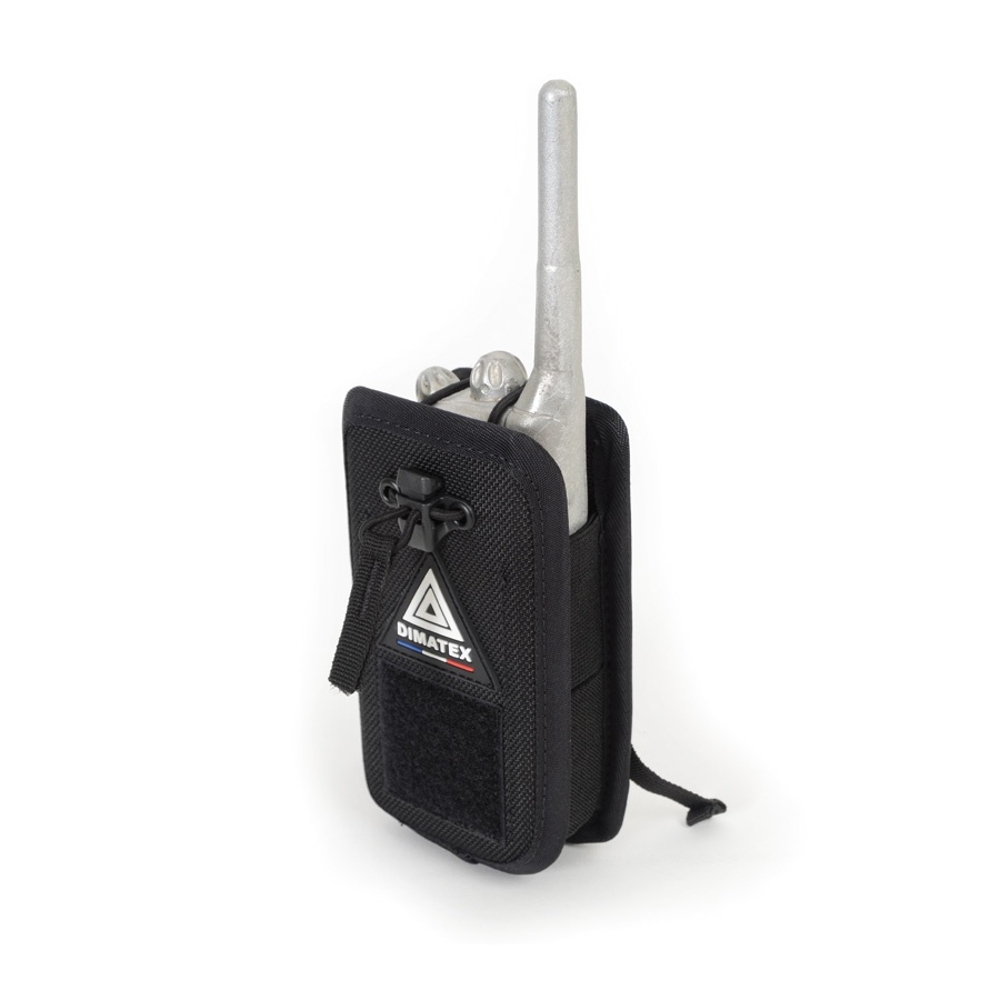 Dimatex Funkgeräthalter Schwarz
