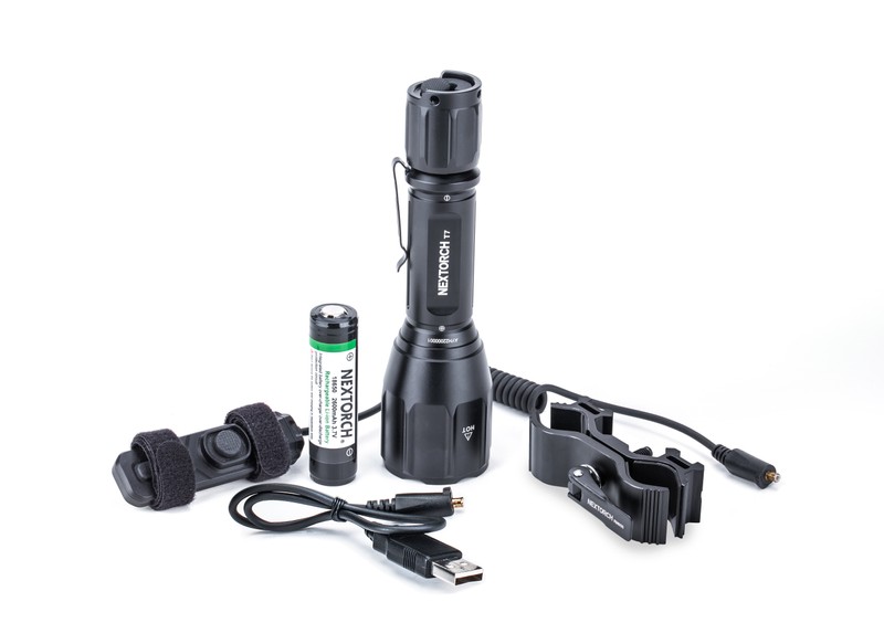 Nextorch Jagdtaschenlampe mit Zubehör T7 V2.0 SET