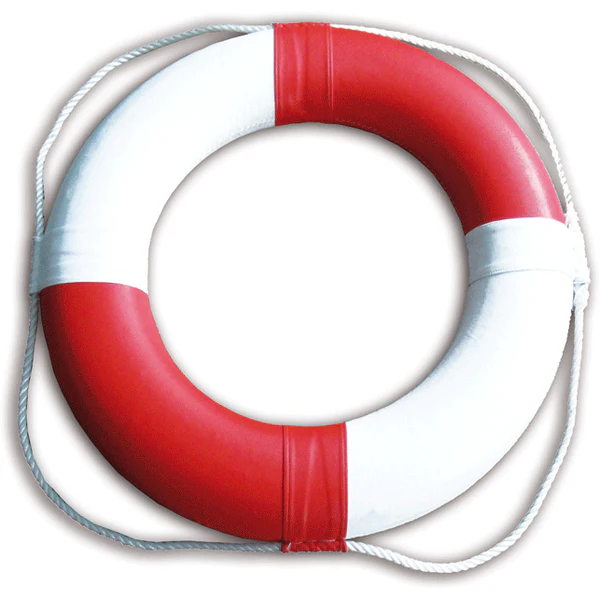 Rettungsring Pacific Weiss/Rot  Ø65cm 142N