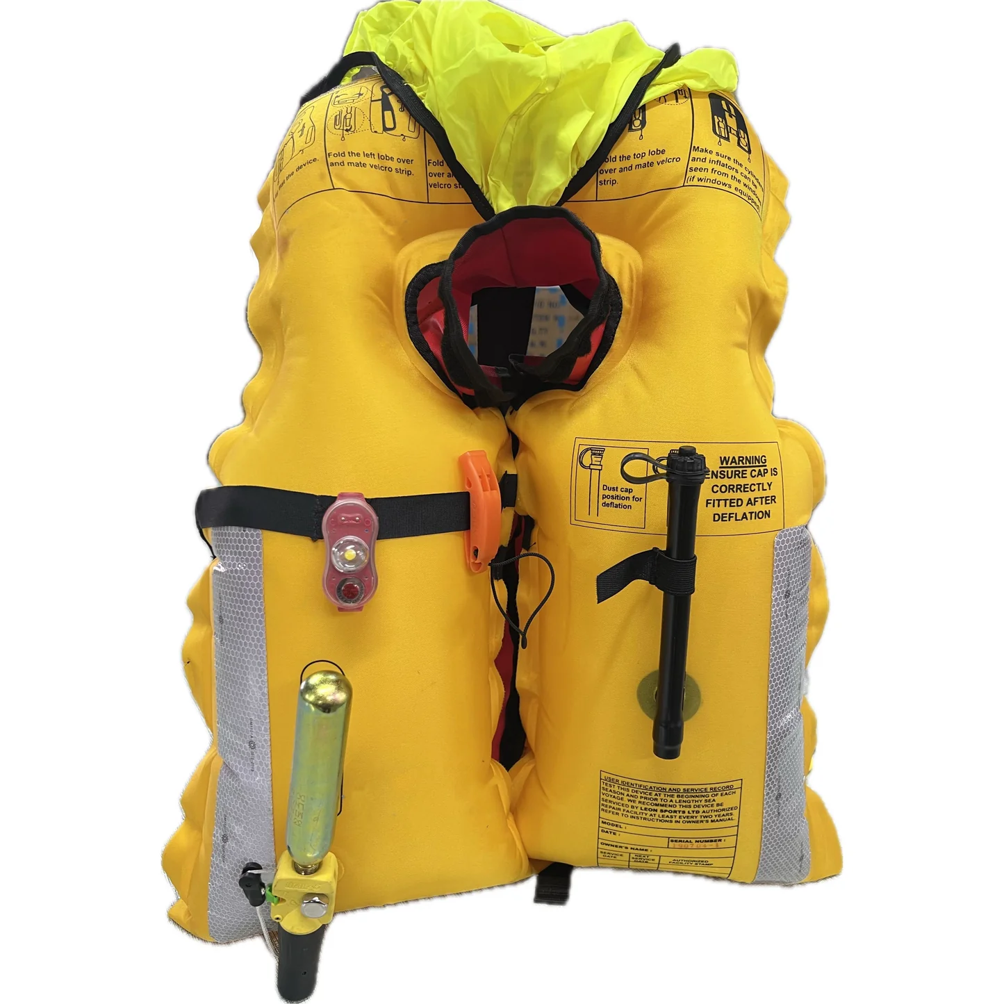 SOLAS/MED Rettungsweste mit Harness