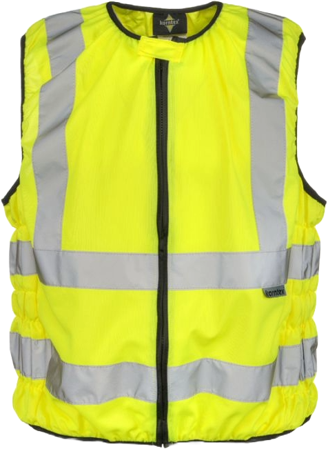 Korntex Hi-Vis Motorradweste