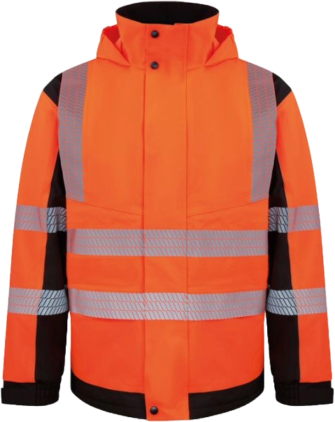 Korntex Hi-Vis Softshell Regenjacke