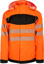 Korntex EOS Hi-Vis Parka mit schwarzer Brustpartie