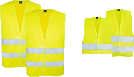 Korntex Standard Warnwesten-Family-Pack
