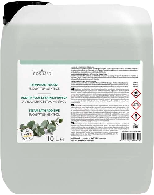 CosiMed Dampfbad-Zusatz Eukalyptus-Menthol