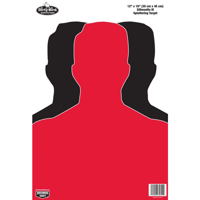 Zielscheibe 3er Silhouette 30x45cm