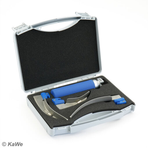 KaWe Economy Laryngoskop Set Erwachsene 1 Griff 3 Spatel