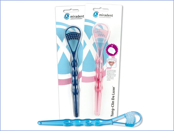 Zungenreiniger Tong Clin Deluxe