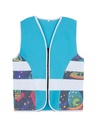 Korntex Kinder Funktionsweste Weltraum, blau, XXS