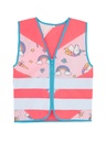 Korntex Kinder Funktionsweste Fantasie, neonpink, XS